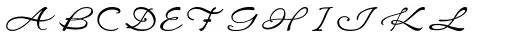 Danish Script Initials JNL