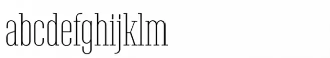 Denso Serif High Thin