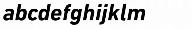 DIN Next Bold Italic