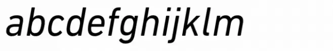 DIN Next Italic