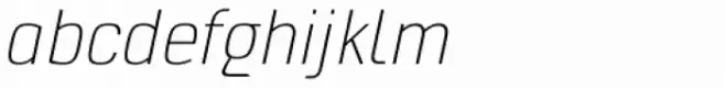 Dignus Condensed Thin Italic