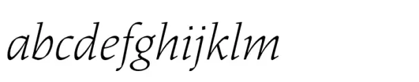 Dingocitta Light Italic