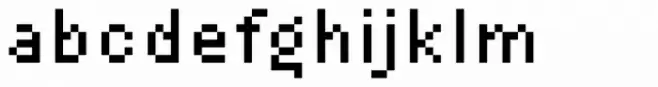 DR Krapka Rhombus Font Size10 px