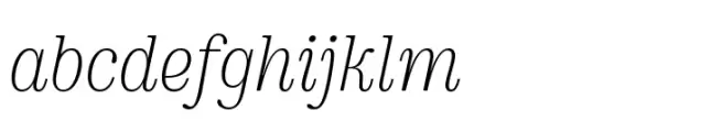 DT Augustina Slab Italic 2 Ul Light