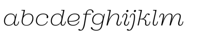 DT Augustina Slab Italic 7 Ul Light
