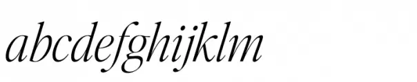 Editors Note Extralight Italic