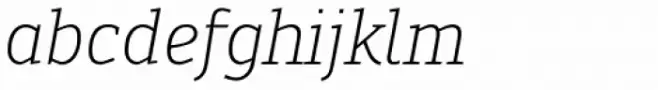Engel New Serif Light Italic