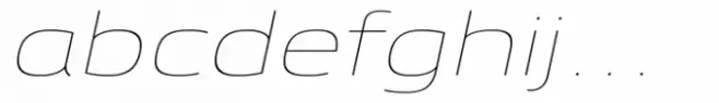 Etelka Hairline Expanded Italic