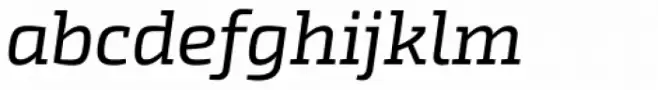 Exo Slab Pro Italic