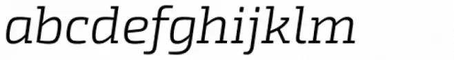 Exo Slab Pro Light Italic