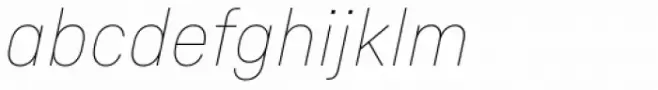 Fabrikat Normal Hairline Italic