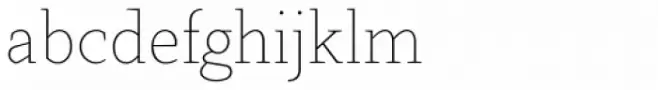 Farrerons Serif Thin