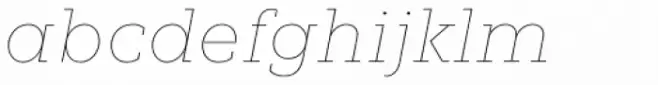 Fenomen Slab Hairline Italic