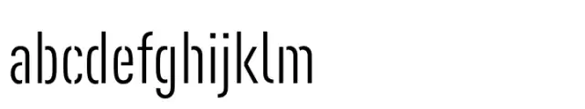 FF DIN Stencil Condensed Regular