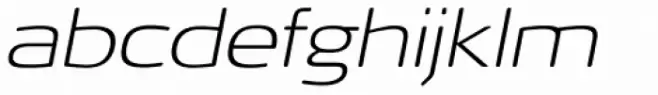 FF Signa Round Pro Extended Extra Light Italic