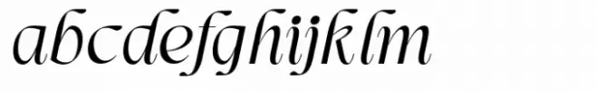 First Class Extra Light Italic