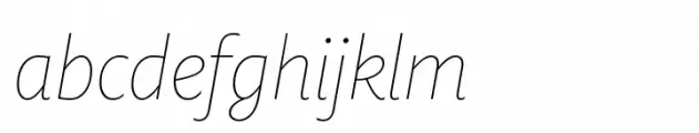 Fontanella Thin Italic