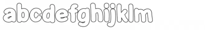 Fontoddler Heavy Outline