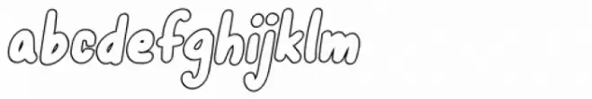 Fun Club Outline Italic