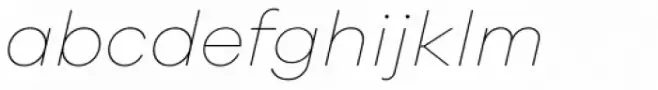 Galano Grotesque Thin Italic