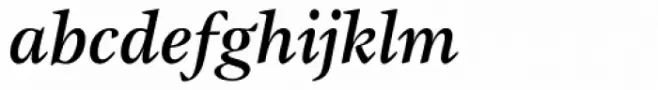 Gamma Medium Italic