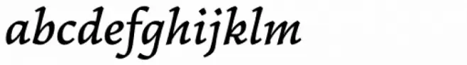 Garibaldi Medium Italic