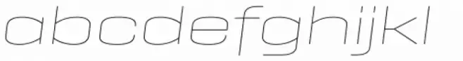Geogrotesque Expanded Thin Italic