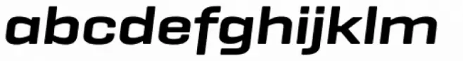 Geogrotesque Extended Semi Bold Italic