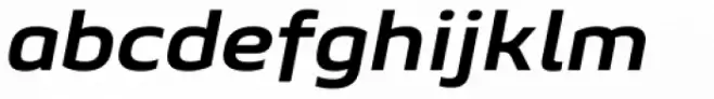Geon Expanded Extra Bold Italic