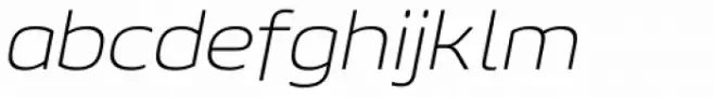 Geon Soft Expanded Extra Light Italic