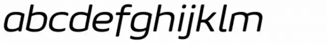 Geon Soft Expanded Italic