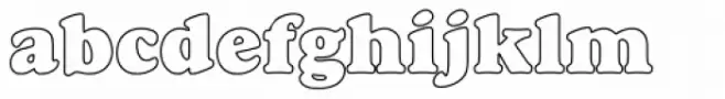 Goudy Heavyface Outline P