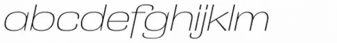 Grange Thin Extended Italic