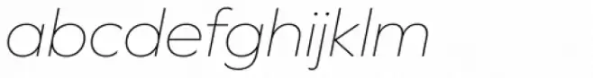 Graphie Thin Italic