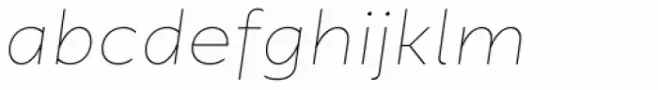 Greenwich Thin Italic