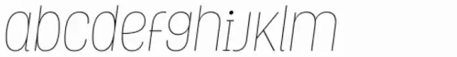 Grota Rounded Thin Italic
