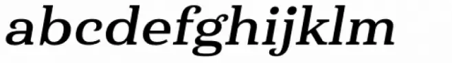 Haboro Serif Extended Bold Italic
