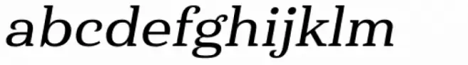 Haboro Serif Extended Demi Italic