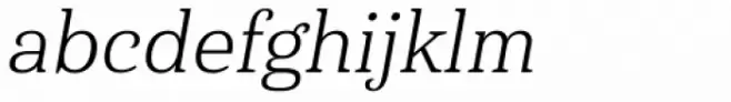 Haboro Serif Normal Book Italic