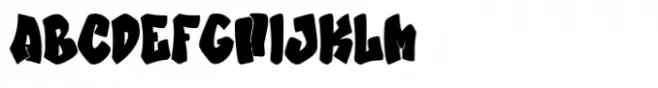 Hanzer Graffiti Display Font