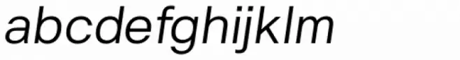 Hergon Grotesk Book Italic