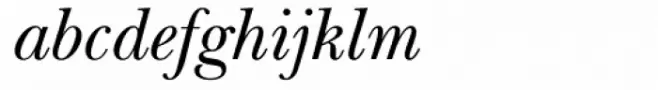 ITC New Baskerville Italic