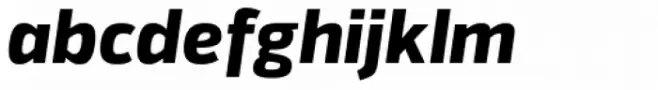 Itoya Extra Bold Italic