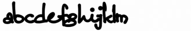 Jamie Handwriting Alt Black