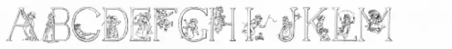 Kate Greenaways Alphabet