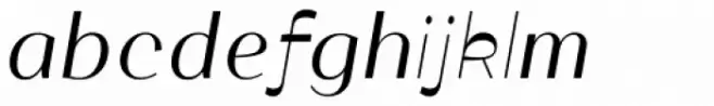 Katlynne Three Light Pos Italic
