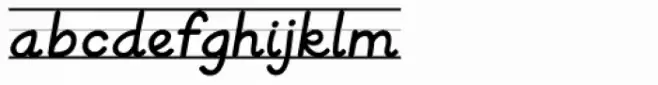 KG Primary Italics Lined