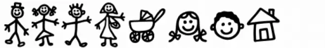 Kidwriting Pro Dingbats Bold