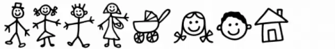 Kidwriting Pro Dingbats Regular