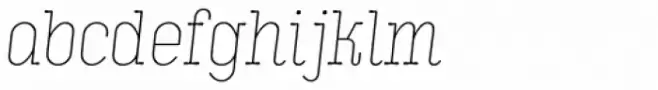 Kinsey Thin Italic